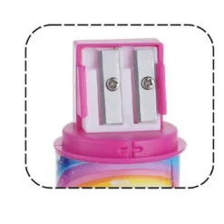 TEMPERAMATITE ROTONDO A 2 FORI UNICORNO CON SERBATOIO PER SCUOLA CASA BAMBINE 738004