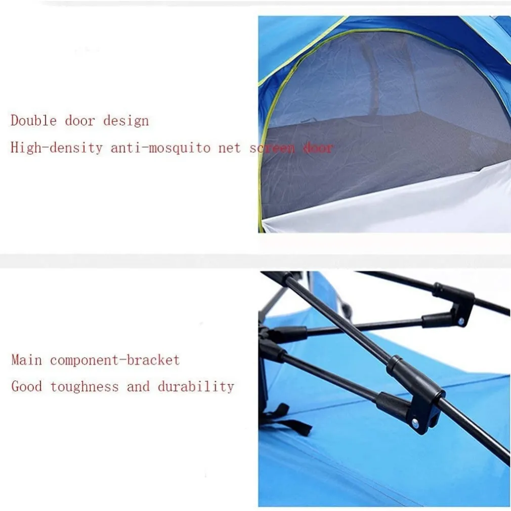 TENDA A CUPOLA DA SOLE CAMPEGGIO AUTOMATICA IMPERMEABILE DA ESTERNO SPIAGGIA