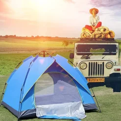 TENDA A CUPOLA DA SOLE CAMPEGGIO AUTOMATICA IMPERMEABILE DA ESTERNO SPIAGGIA