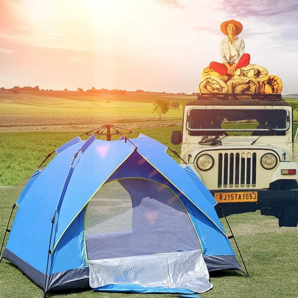 TENDA A CUPOLA DA SOLE CAMPEGGIO AUTOMATICA IMPERMEABILE DA ESTERNO SPIAGGIA