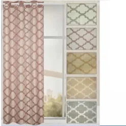 TENDA AMABILE PANNELLO SINGOLO 8 BORCHIE PORTA FINESTRA CUCINA BASTONE 140X280 CM