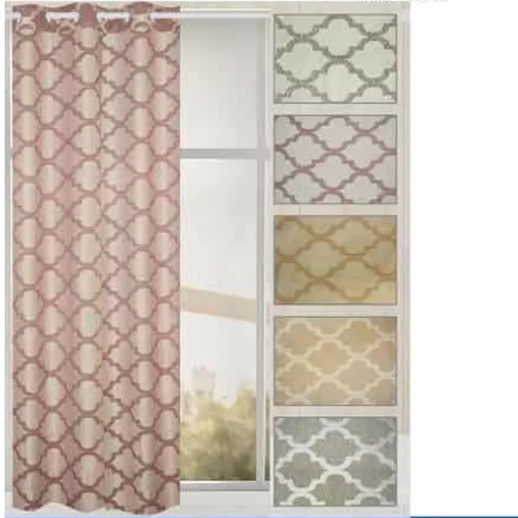 TENDA AMABILE PANNELLO SINGOLO 8 BORCHIE PORTA FINESTRA CUCINA BASTONE 140X280 CM