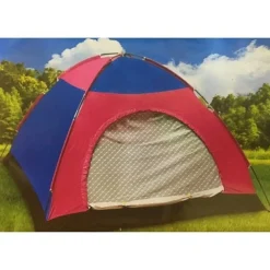 TENDA CANADESE 4 PERSONE CAMPEGGIO IGLOO CAMPING ZANZARIERA SACCA TRASPORTO GITE
