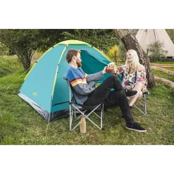 TENDA DA CAMPEGGIO COOL DOME 2 PERSONE 145X205X100CM 1 TASCA PORTAOGGETTI 68084