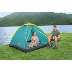 TENDA DA CAMPEGGIO COOL DOME 2 PERSONE 145X205X100CM 1 TASCA PORTAOGGETTI 68084