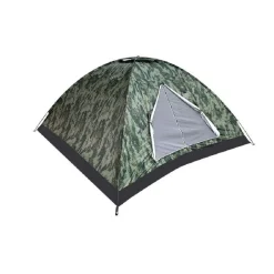 TENDA DA CAMPEGGIO MILITARE 4 POSTI CON RETE ANTI INSETTI 210X240X130CM 4096183