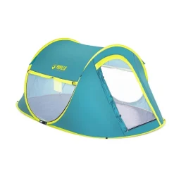 TENDA DA CAMPEGGIO POP-UP 2 PERSONE TASCA INTERNA ZANZARIERA 235X145X100CM 68086