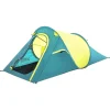TENDA DA CAMPEGGIO POP-UP 2 PERSONE COOL QUICK 220X120X90CM 2 TASCHE BORSA 68097