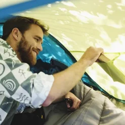 TENDA DA CAMPEGGIO POP-UP 2 PERSONE COOL QUICK 220X120X90CM 2 TASCHE BORSA 68097