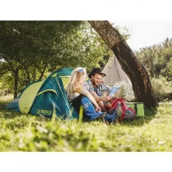 TENDA DA CAMPEGGIO POP-UP 2 PERSONE COOL QUICK 220X120X90CM 2 TASCHE BORSA 68097