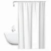 TENDA DA DOCCIA IMPERMEABILE PEVA BIANCA 12 GANCI 180 X 200CM ARREDO BAGNO 69809