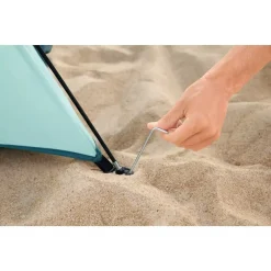 TENDA DA SPIAGGIA GROUND BEACH GIACCA A VENTO PER 2 PERSONE 220X120X95CM 68105