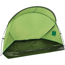 TENDA DA SPIAGGIA PARAVENTO PARASOLE LEGGERA CON BORSA TRASPORTO 215X145X130CM 206405