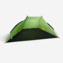 TENDA DA SPIAGGIA PARAVENTO PARASOLE CON PICCHETTI PORTATILE MARE 220X110X100CM 206403