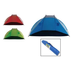 TENDA DA SPIAGGIA PIEGHEVOLE ULTRALEGGERA FACILE MONTARE CAMPEGGIO 240X120X120CM 206404