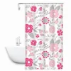 TENDA DOCCIA ANTI MUFFA FIORI IMPERMEABILE 240 X 200 CM CON ANELLI BAGNO 79223