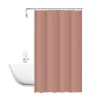TENDA DOCCIA ANTIMUFFA IMPERMEABILE PEVA 180X200 CM CON ANELLI BAGNO ROSA 79710