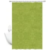TENDA DOCCIA ANTIMUFFA IMPERMEABILE VERDE 180 X 240 CM CON ANELLI BAGNO 2D 52132