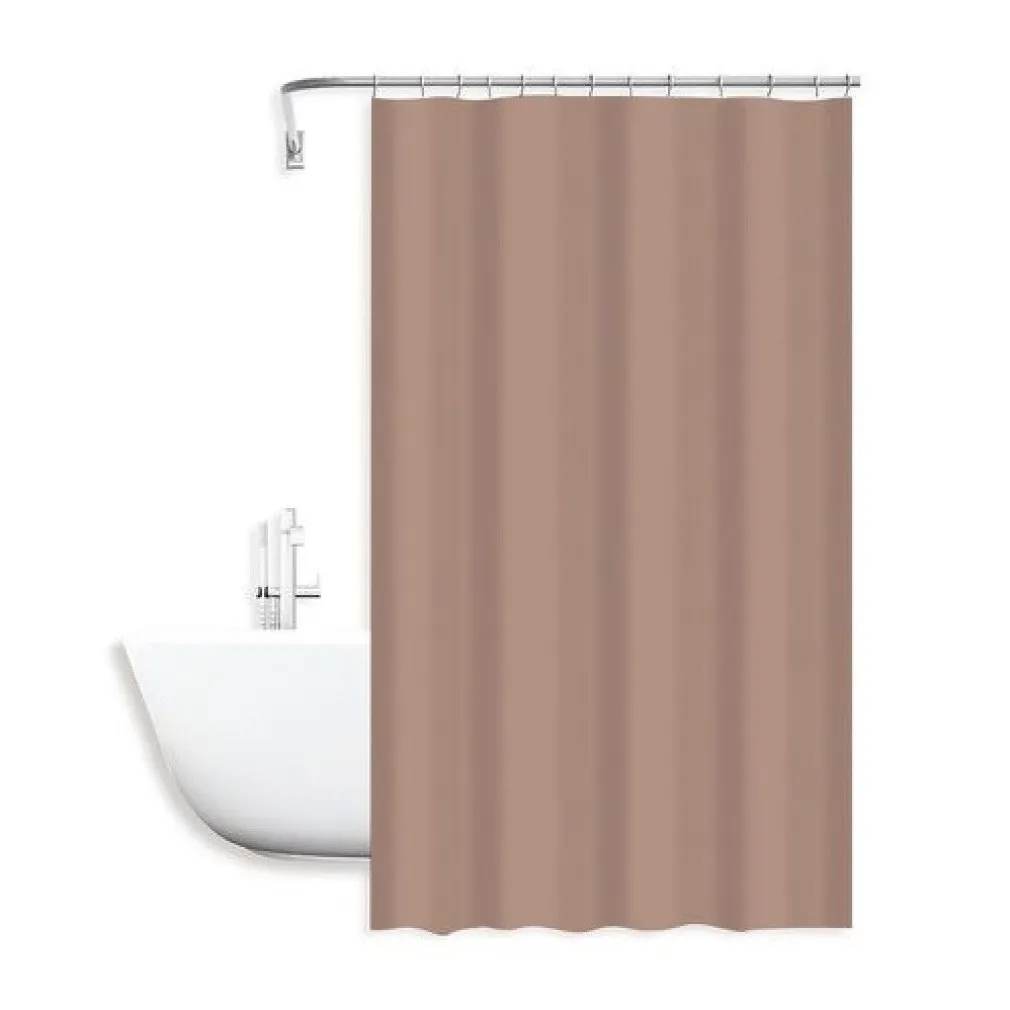 TENDA DOCCIA ANTIMUFFA IMPERMEABILE POLIESTERE 180X200CM CON ANELLI GANCI BAGNO 79857