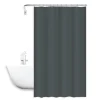 TENDA DOCCIA ANTIMUFFA IMPERMEABILE 180X200CM CON ANELLI BAGNO GRIGIO SCURO 79718