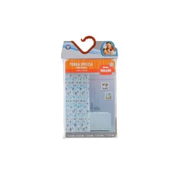 TENDA DOCCIA IN VINILE CON GANCI IMPERMEABILE 180 X 200 CM CON FIORI