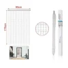 TENDA FILI CON PERLINE TRASPARENTI SUPPORTO PER PORTA 90X175CM MOSCHIERA 2002910