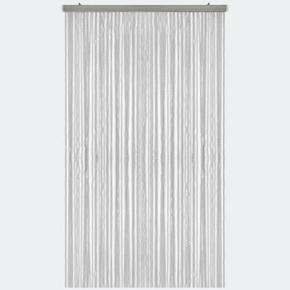 TENDA MOSCHIERA ANTIMOSCHE A FILI TORCIGLIONE IN GOMMA GRIGIA 120X230 CM TPL88 025479