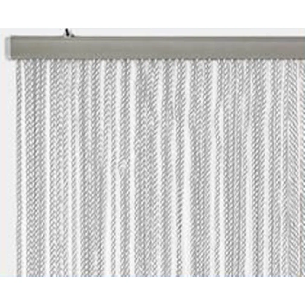 TENDA MOSCHIERA ANTIMOSCHE A FILI TORCIGLIONE IN GOMMA GRIGIA 120X230 CM TPL88 025479