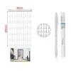TENDA PER PORTA FILI CON PERLINE TRASPARENTI SUPPORTO 90X200CM MOSCHIERA 2002911