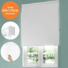 TENDA RULLO OSCURANTE 60X175CM BIANCO CON CATENINA TENDE PARASOLE FINESTRA CASA