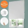 TENDA RULLO OSCURANTE 80X175CM BIANCO CON CATENINA TENDE PARASOLE FINESTRA CASA