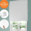 TENDA RULLO OSCURANTE 140X180CM BIANCO CON CATENINA TENDE PARASOLE FINESTRA CASA