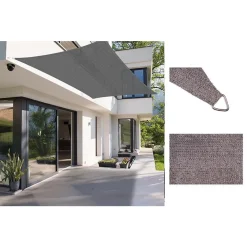 TENDA VELA OMBREGGIANTE PARASOLE DA ESTERNO TERRAZZE GIARDINO PATIO RETTANGOLARE 4 X 5 MT