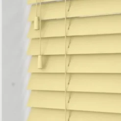 TENDA VENEZIANA DA INTERNO OSCURANTE SOLE EFFETTO LEGNO COLORE NATURAL 120X160CM