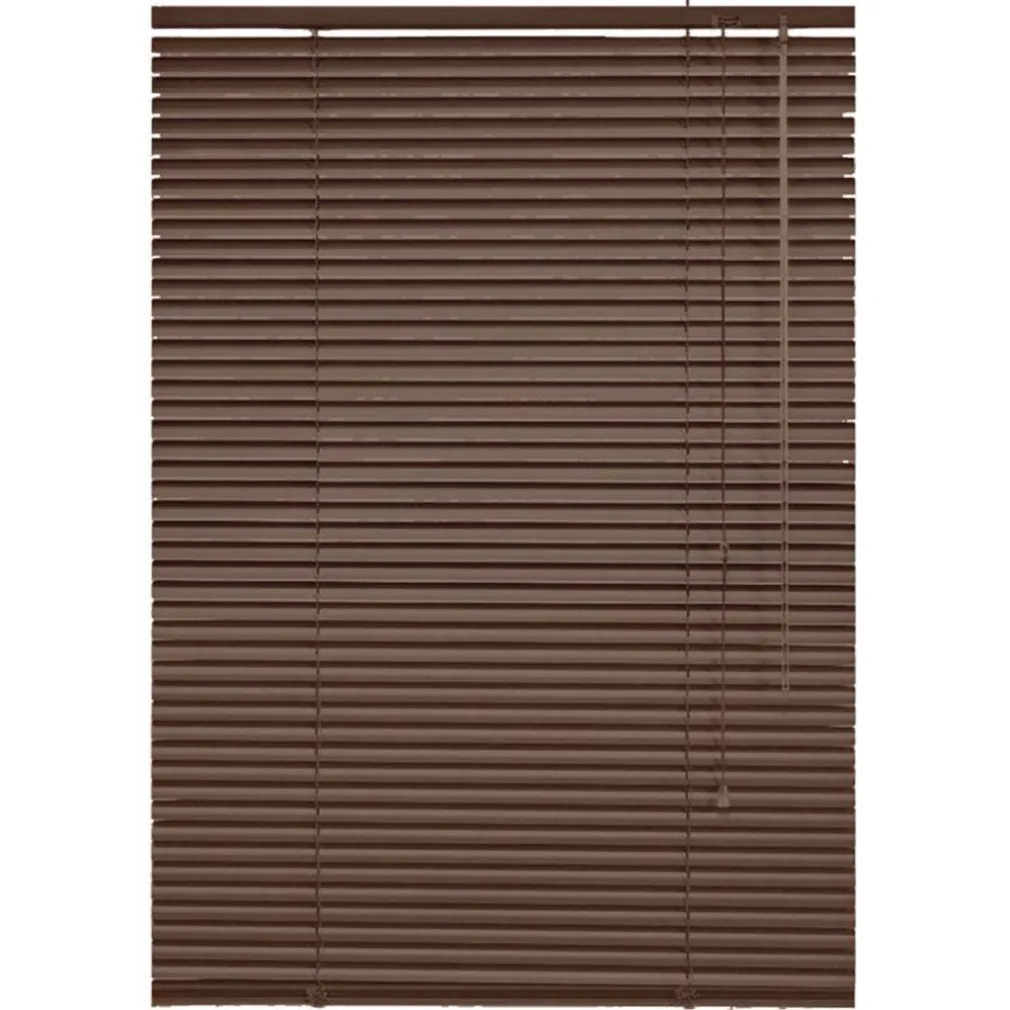 TENDA VENEZIANA TENDE DA ARREDAMENTO PERSIANE TAPPARELLA 100 X 160 CM MARRONE