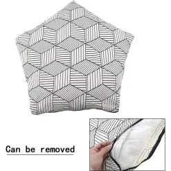 TEPEE LETTO CUSCINO LAVAGNA RIMOVIBILE LAVABILE PORTATILE PER ANIMALI 60X60X90CM