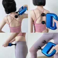 TERAPIA PISTOLA MASSAGGI VIBRAZIONI A PERCUSSIONE MASSAGGIATORE MUSCOLARE JM821