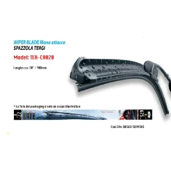 TERGICRISTALLO MORBIDO SPAZZOLA AUTO RICAMBIO MAXTECH DA 20” TER-CR020
