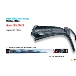 TERGICRISTALLO MORBIDO SPAZZOLA AUTO MAXTECH RICAMBIO DA 22” TER-CR022