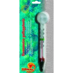 TERMOMETRO GALLEGGIANTE ANALOGICO CON VENTOSA PER CONTROLLO TEMPERATURA ACQUARIO