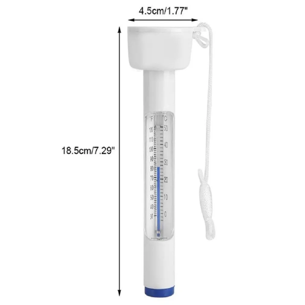 TERMOMETRO GRANDE 18,5CM PER PISCINA CON RILEVAZIONE GRADI C° E F° CORDINO 42382