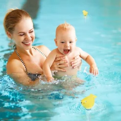 TERMOMETRO PER PISCINA VASCA BAMBINI ANIMALETTO GALLEGGIANTE CON CORDINO 21CM 016989