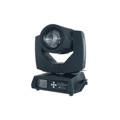 TESTA MOBILE SPOT LED RGB 30W PROIETTORE GOBOS DISEGNI EFFETTO DISCOTECA BEAM230