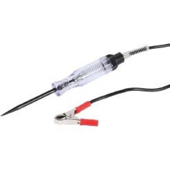 TESTER DI CONTINUITÀ DI TENSIONE CORRENTE 6V 12V 24V INDICATORE A MORSA PER AUTO