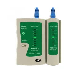 TESTER DI RETE CAVI LAN CON LED ETHERNET TELEFONICO RJ45 RJ11 SY - 468