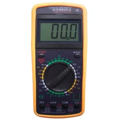 TESTER MULTIMETER MULTIMETRO DIGITALE PRO TESTER PROFESSIONALE CON CAVI DT9205A