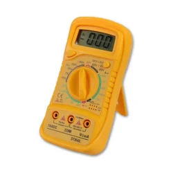 TESTER MULTIMETRO DIGITALE CON PUNTALI E CAVI MISURATORE DI TENSIONE DT850L
