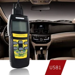 TESTER OBD2 II SCANNER LETTORE DI CODICI DIAGNOSTICA LA CENTRALINA AUTO COD.U581