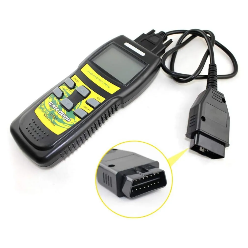 TESTER OBD2 II SCANNER LETTORE DI CODICI DIAGNOSTICA LA CENTRALINA AUTO COD.U581