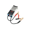 TESTER PORTATILE PER CONTROLLO BATTERIA AUTO MOTO DA 125 AMP A 6V E 12V CON CAVI